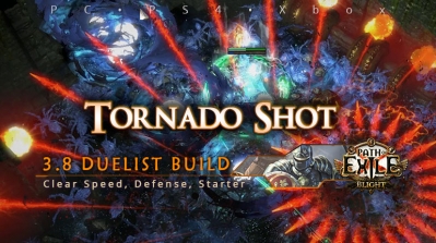 [Duelist] PoE 3.8 Tornado Shot Champion Starter Build (PC, PS4, Xbox)